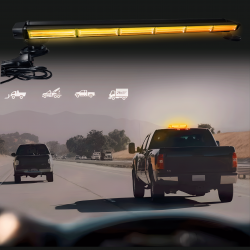Lampa LED ostrzegawcza na dach auta kogut 111 cm