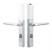 zamek uni max wersja biało srebrna