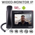 Wideomonitor IP, Telefon IP