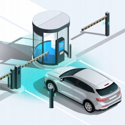 Radar do szlabanów parkingowych